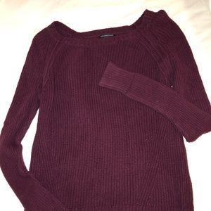 ☀️Dark Maroon American Eagle Sweater!